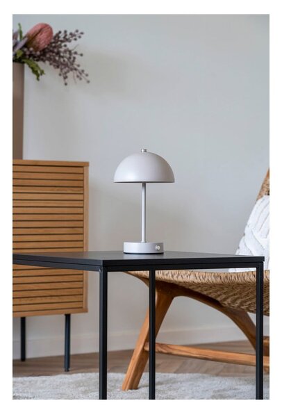 Kremno bela LED namizna svetilka (višina 25 cm) Holt – House Nordic