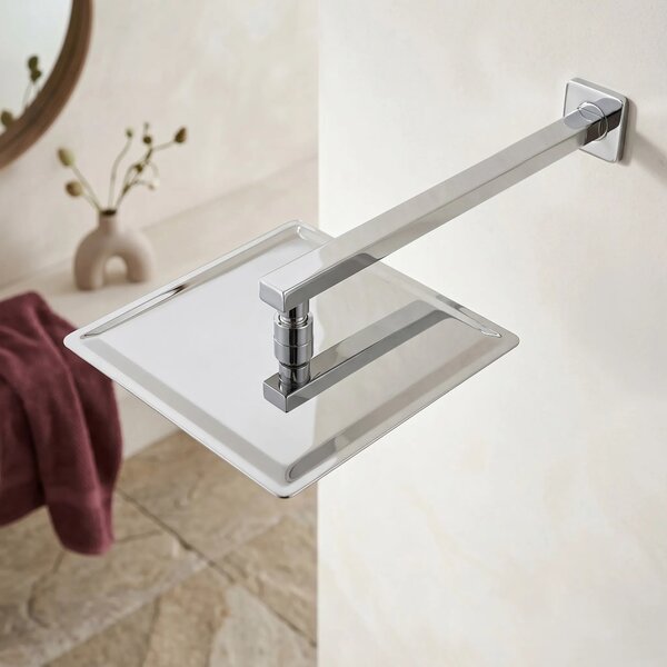 Kvadratna nadglavna prha REA JS-P015 25cm Chrome