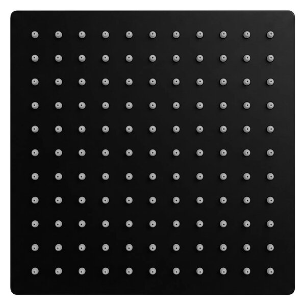 Kvadratna nadglavna prha REA JS-P015B 25cm Black