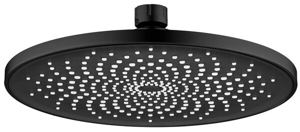Okrogla tuš glava REA JS-021B Black