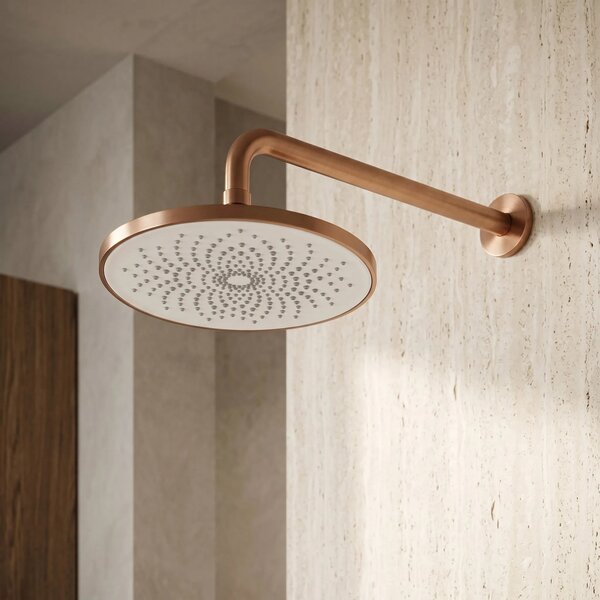 Okrogla tuš glava REA JS-021BRG Brush Copper