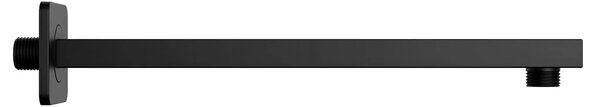 Kvadratni nosilec za tuš REA JS-9022B 40cm Black