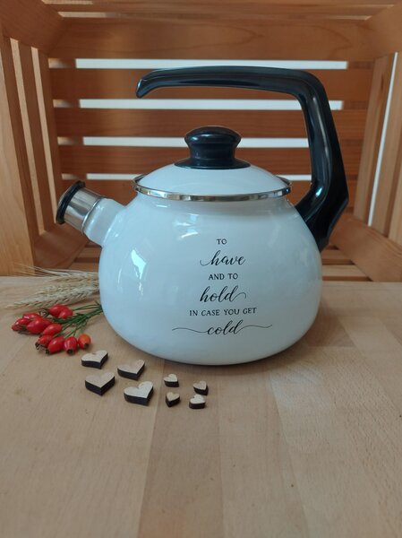 Čajnik emajliran 2,5 l To have and to hold