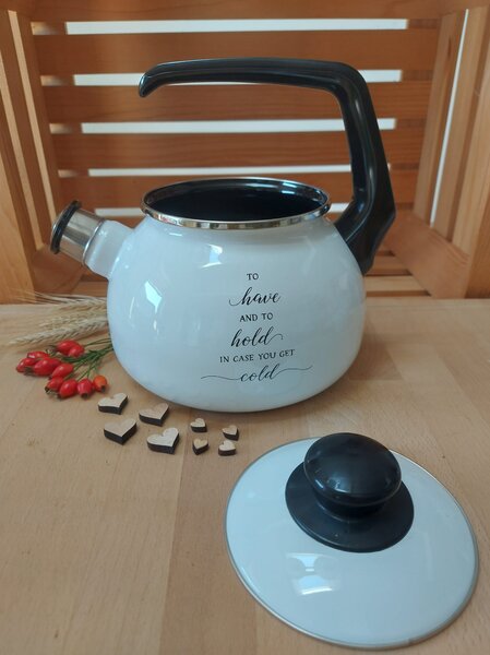 Čajnik emajliran 2,5 l To have and to hold
