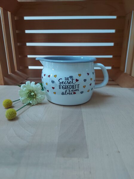 Trebušasti lonček Srčki 1,3 l