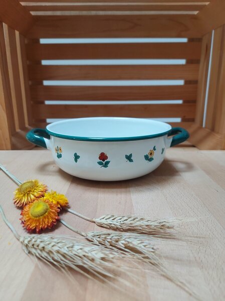 Kmečka skleda rožice 18 cm