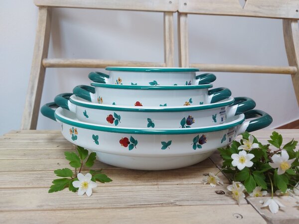 Kmečka skleda rožice 14cm