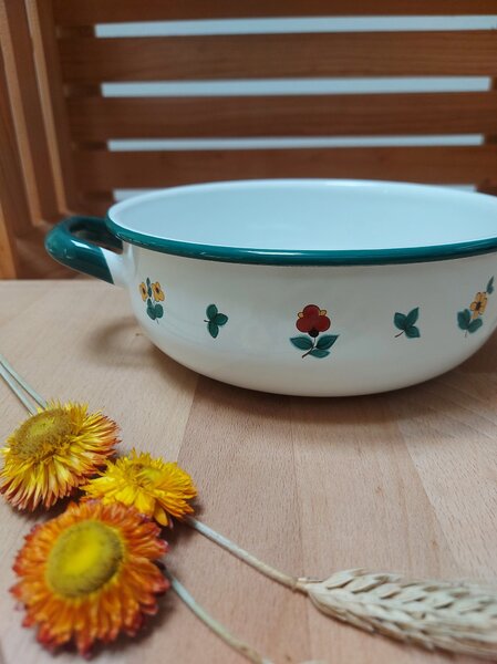 Kmečka skleda rožice 18 cm