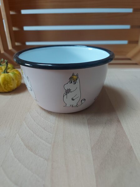 Skleda za kosmiče roza Mumin