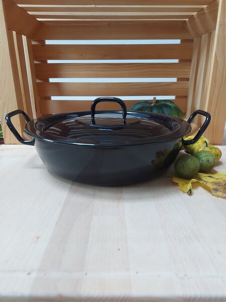 Ponev črna masivna konus fi 28 cm