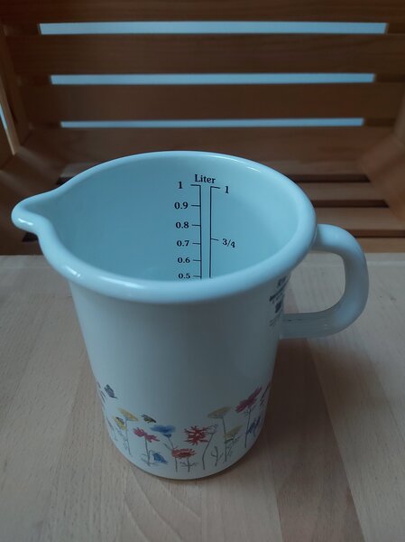 Merilni lonček Flora 1l Riess
