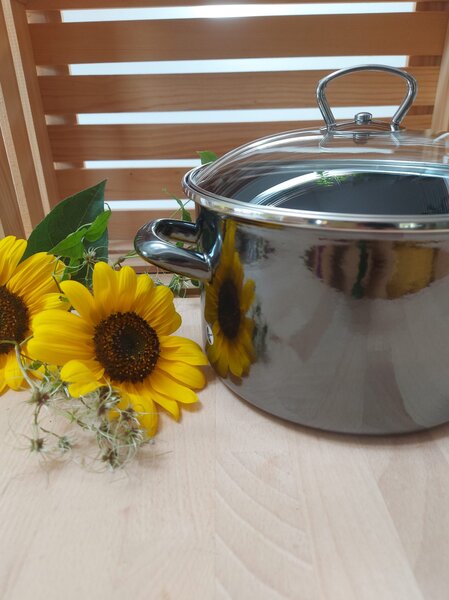 Kozica metalik črna 4 l