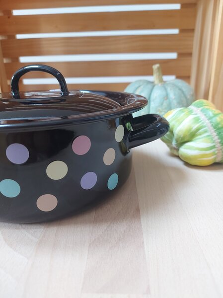 Kozica pastelne pike 2,8 l
