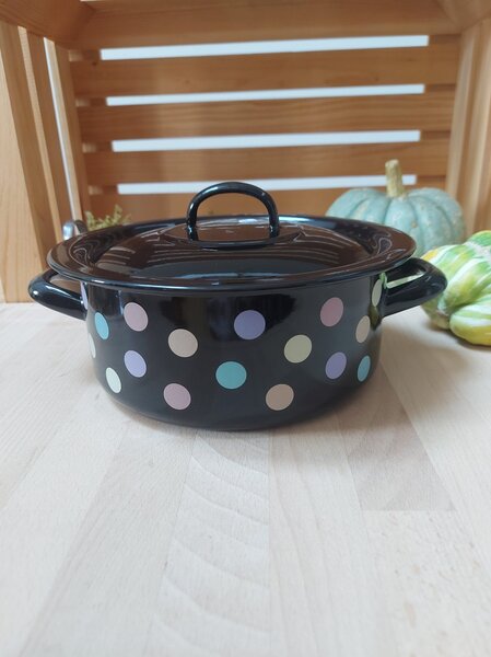 Kozica pastelne pike 2,8 l