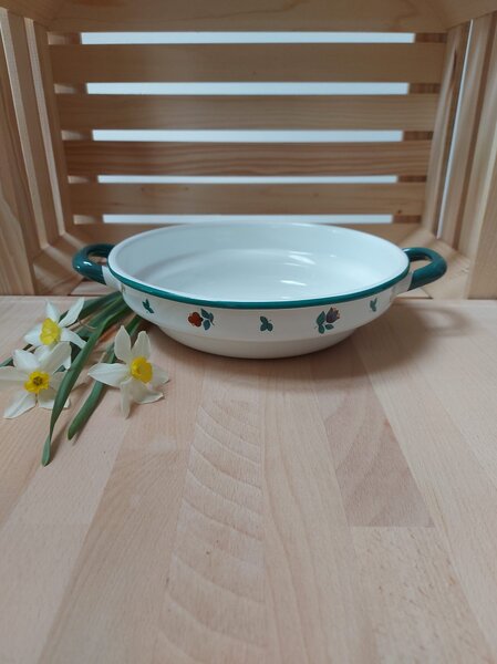 Kmečka skleda rožice 28cm