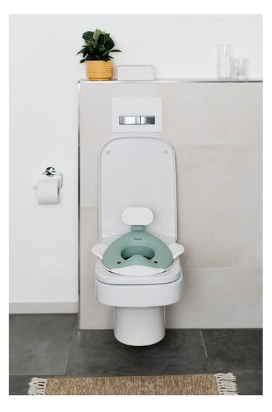 Zeleni otroški nastavek za WC školjko - Kindsgut