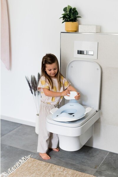 Modri otroški nastavek za WC školjko - Kindsgut