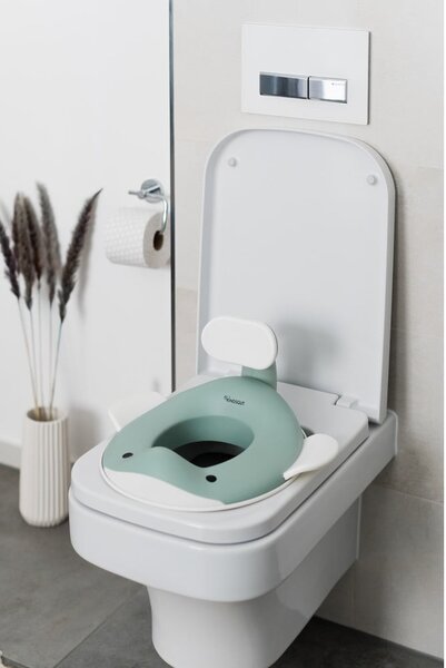 Zeleni otroški nastavek za WC školjko - Kindsgut