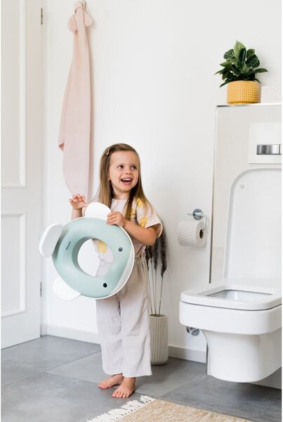 Zeleni otroški nastavek za WC školjko - Kindsgut