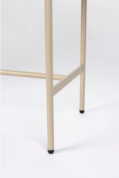 Bež stranska mizica 40x120 cm Amaya – White Label