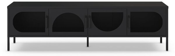 Črna TV omarica 180x50 cm Tayra – Marckeric