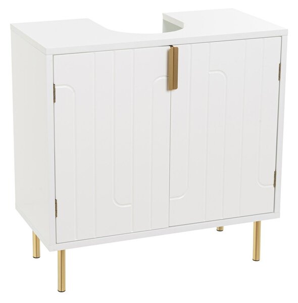 Bela omarica za pod umivalnik 60x60 cm – Casa Selección
