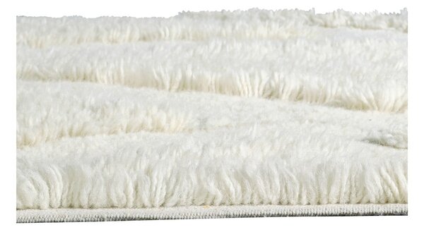 Bela pralna ročno tkana volnena preproga 170x240 cm Enkang Ivory – Lorena Canals