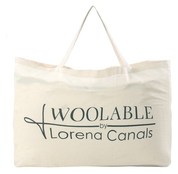 Bela pralna ročno tkana volnena preproga 170x240 cm Enkang Ivory – Lorena Canals