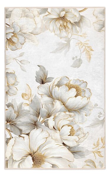 Kremno bela pralna preproga 120x180 cm Soft and Gentle – Mila Home