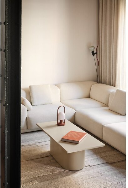 Kremno bela mizica 50x111 cm Totem – Teulat