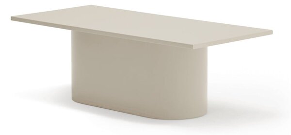 Kremno bela mizica 50x111 cm Totem – Teulat