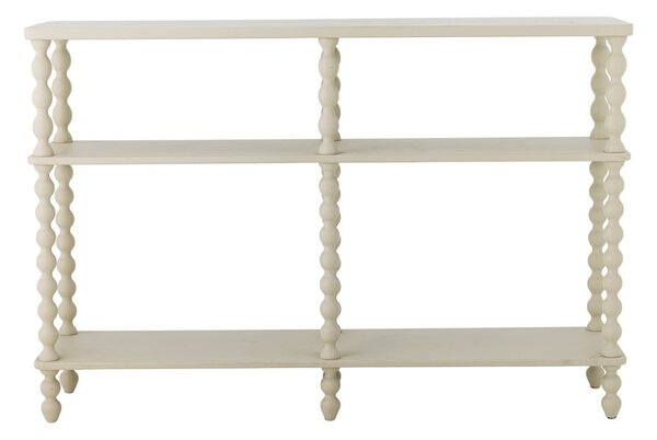Kremno bela stranska mizica 30x120 cm Salino – Bloomingville