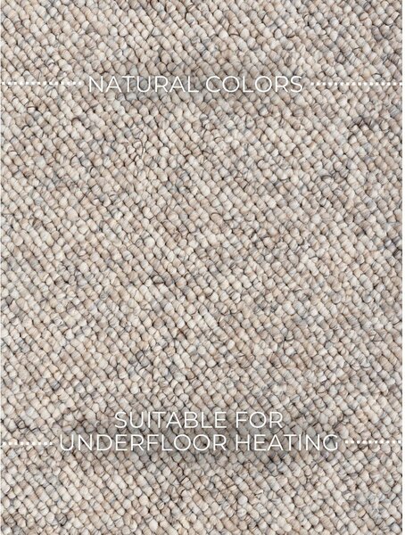 Siva/kremno bela pralna preproga 80x150 cm Rocco Dark Cream – Elle Decoration