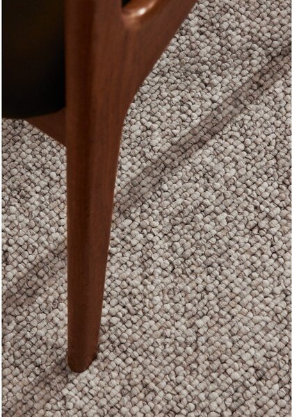 Siva/kremno bela pralna preproga 80x150 cm Rocco Dark Cream – Elle Decoration
