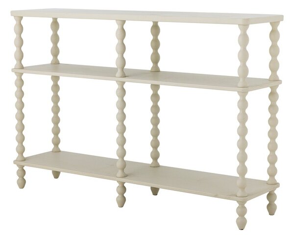 Kremno bela stranska mizica 30x120 cm Salino – Bloomingville