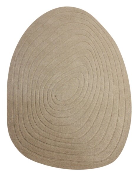 Bež volnena preproga 160x230 cm Puddle Wool – Flair Rugs