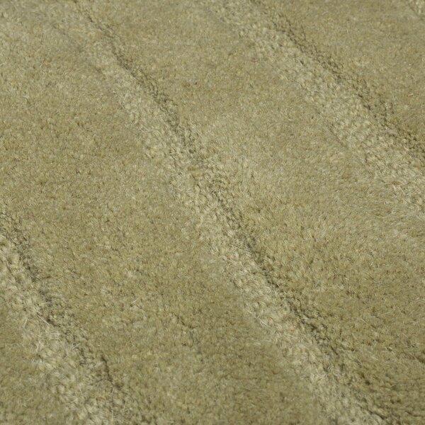 Kaki zelena ročno tkana volnena okrogla preproga ø 160 cm Mesmerise Sage – Flair Rugs