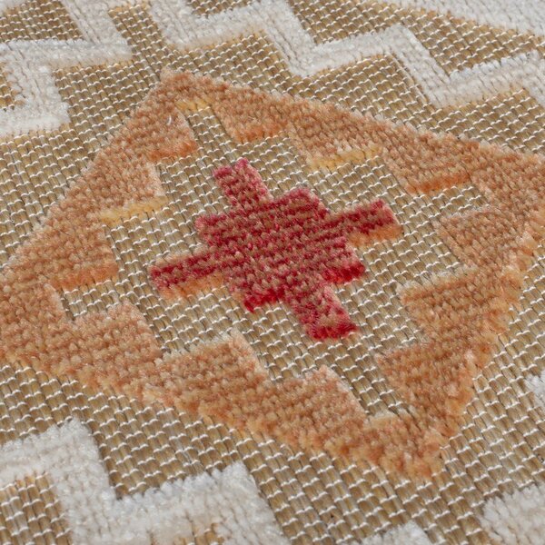 Kremno bela notranja in zunanja preproga 200x290 cm Zion Natural – Flair Rugs