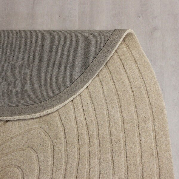 Bež volnena preproga 160x230 cm Puddle Wool – Flair Rugs