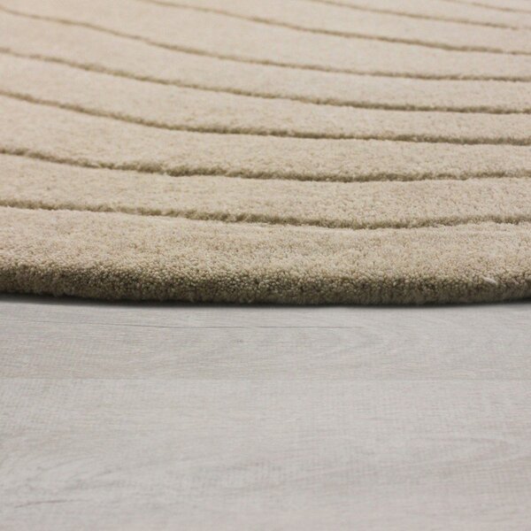 Bež volnena preproga 160x230 cm Puddle Wool – Flair Rugs