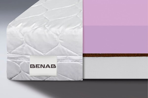 Trda/srednje trda obojestranska otroška vzmetnica iz pene 90x200 cm Coco Dreamer – BENAB