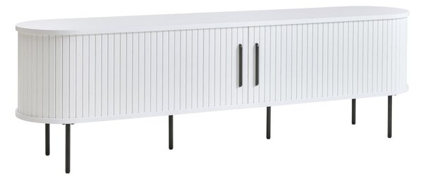 Bela TV omarica 180x56x45 cm Nola – Unique Furniture