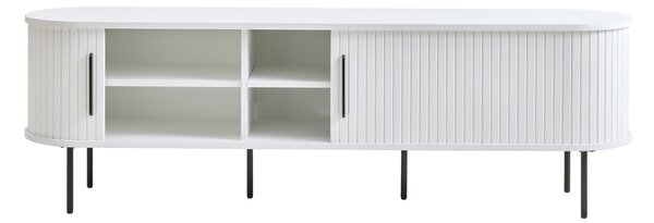 Bela TV omarica 180x56x45 cm Nola – Unique Furniture