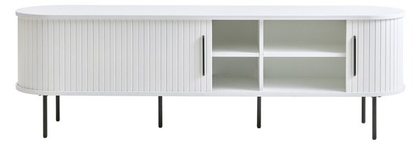 Bela TV omarica 180x56x45 cm Nola – Unique Furniture