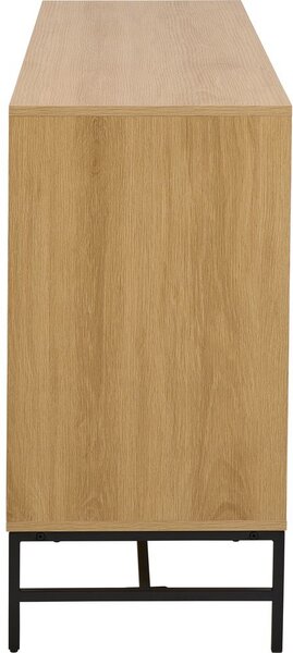Komoda v hrastovem dekorju v naravni barvi 158x80x40 cm Albany – Actona