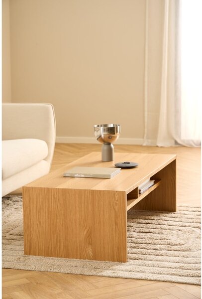 Mizica v hrastovem dekorju v naravni barvi 60x120 cm Arlon – Actona