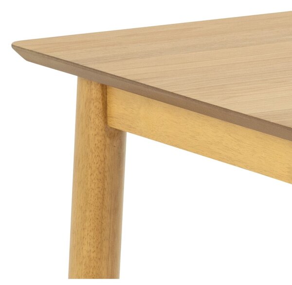 Jedilna miza v hrastovem dekorju 80x120 cm Barlow – Actona
