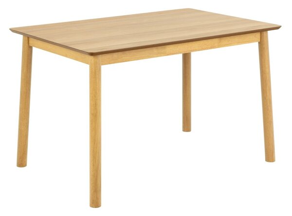 Jedilna miza v hrastovem dekorju 80x120 cm Barlow – Actona