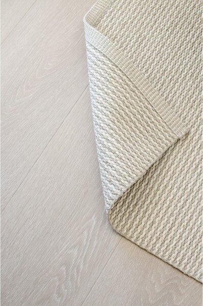 Kremno bel zunanji in notranji tekač 70x200 cm Mono Linen Vanilla – Pappelina