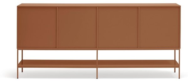 Opečnato oranžna komoda 220x98x45 cm Platt – Teulat